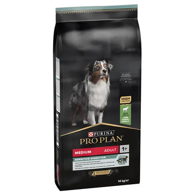 PURINA PRO PLAN Medium Adult Lamb & Rice Sensitive Digestion 14 kg