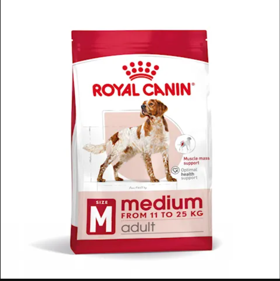 Medium Adult Torrfoder för hund 10 kg