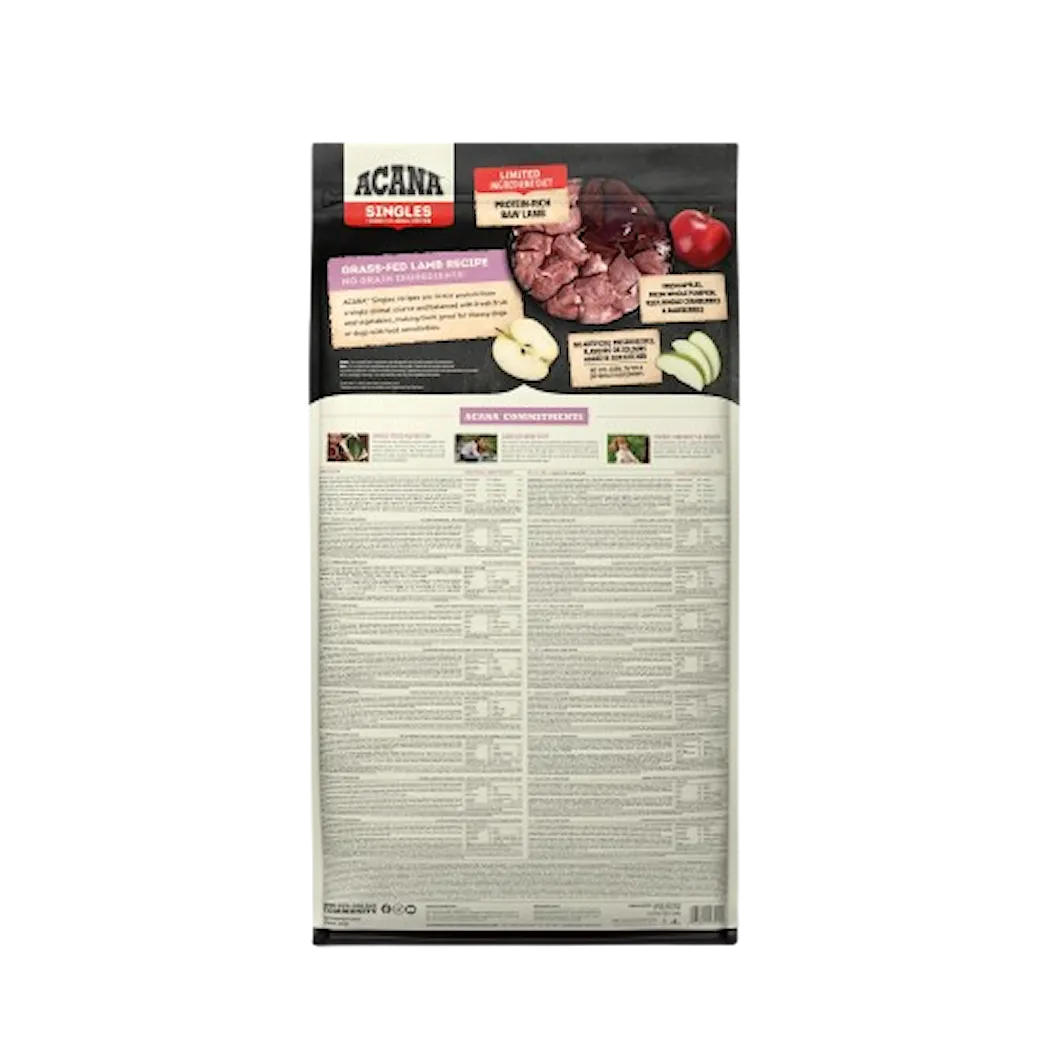 Dog Singles Grass-Fed Lamb 17 kg