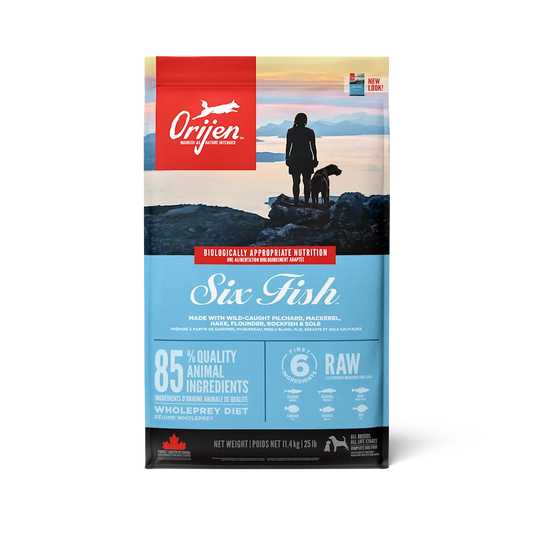 Dog Six Fish Adult Grain Free - Dry Dog Food 11,4 kg